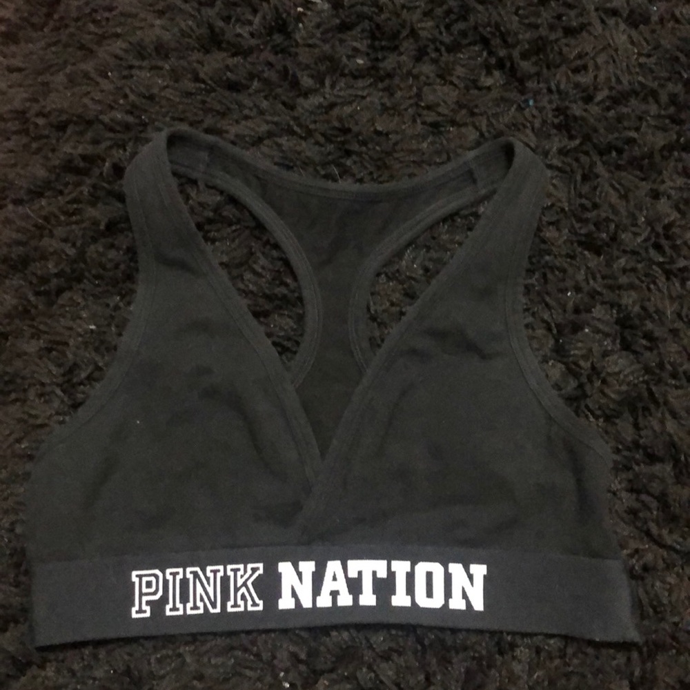 V-neck sports bra